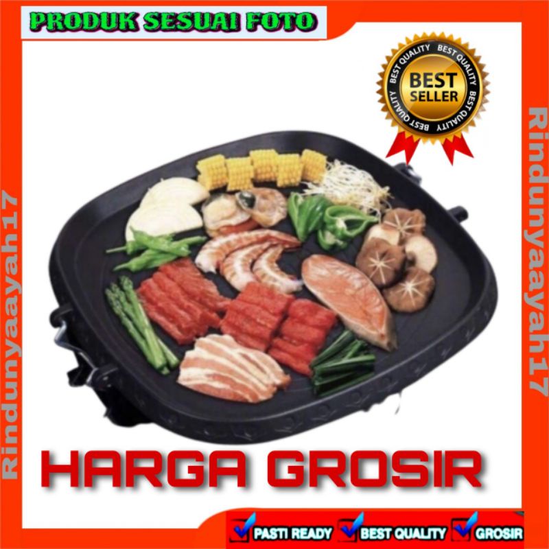 [RA] BULGOGI GRILL PAN 32CM PANGGANG PANGGANGAN PERSEGI SERBAGUNA