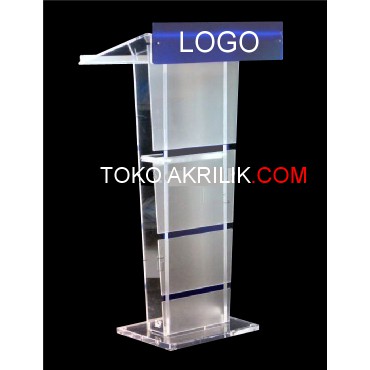 Jual Acrylic Podium / PD12 / Acrylic Lectren / Mimbar Akrilik Indonesia ...