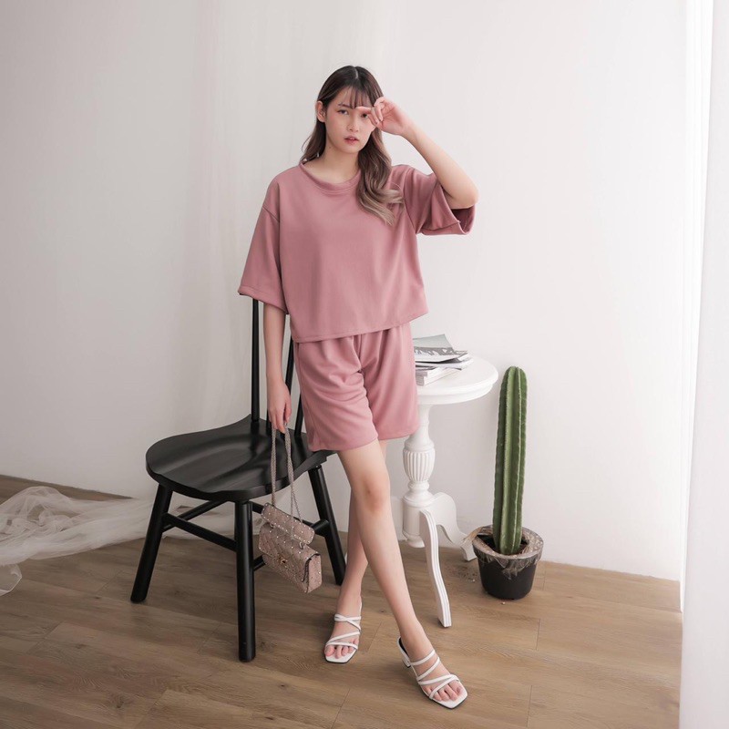 Valen Set - Baju Setelan Wanita / Setelan / Fashion Wanita / Set Wanita / Knit