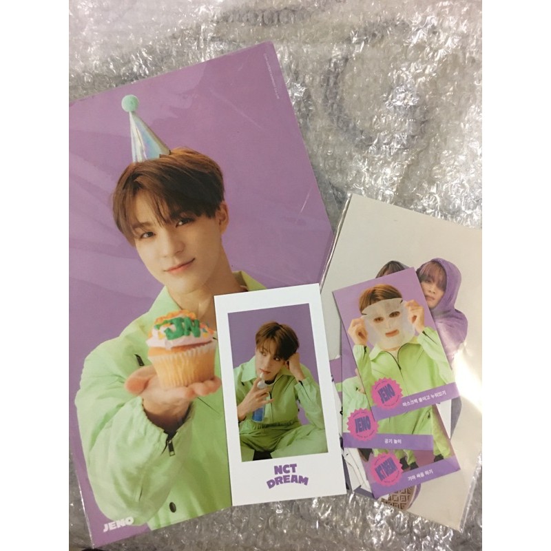 NCT DREAM PC PHOTOCARD JENO SG 21 2021 SET BENE BENEFIT SYNNARA (BACA DESKRIPSI)