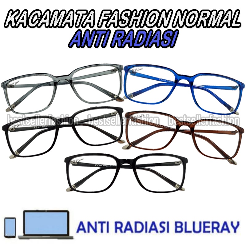 Kacamata Anti Radiasi Dewasa Pria Wanita Kaca mata Blueray Protection Kacamata Fashion Blueray Anti Radiasi Komputer Hp Kaca mata Gaya Transparan impor Kacamata korea