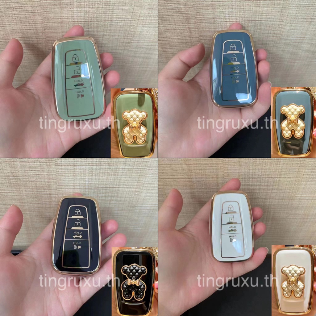 Case Kunci remote Mobil toyota camry toyota cross Bahan tpu Kualitas Tinggi