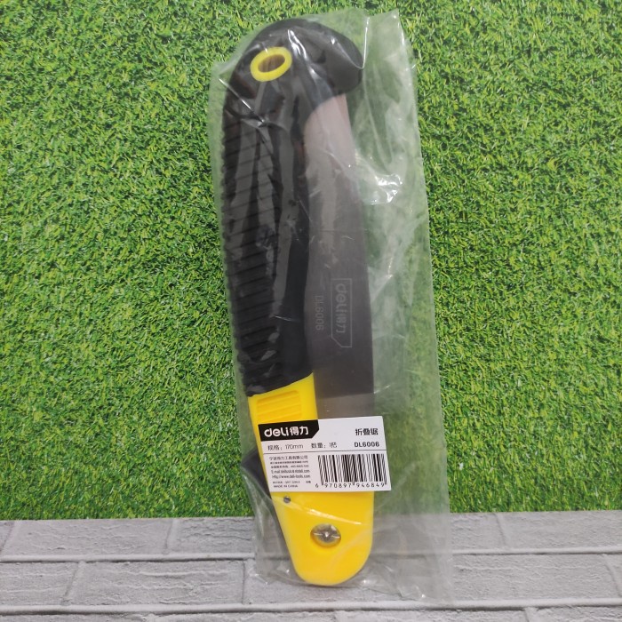 

Deli Folding Pruning Saw / Gergaji Dahan Lipat 7 inch Tajam DL6006 SAW