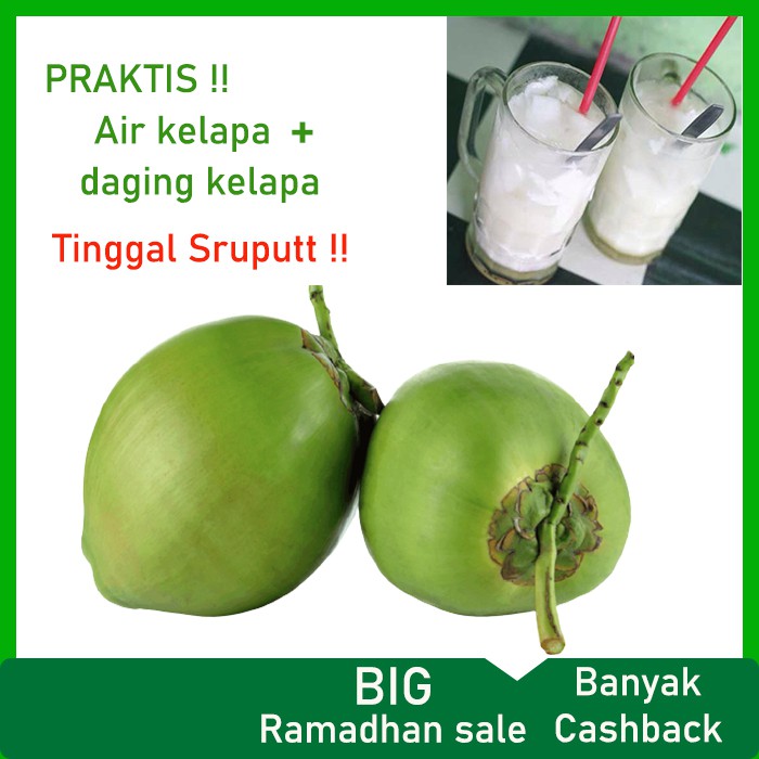 

Kelapa Muda Siap Minuman buah buahan segar