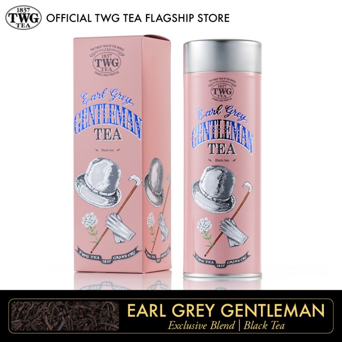 

(BISA COD) TWG Tea ǀ Earl Grey Gentleman, Haute Couture Tea Tin, 100g