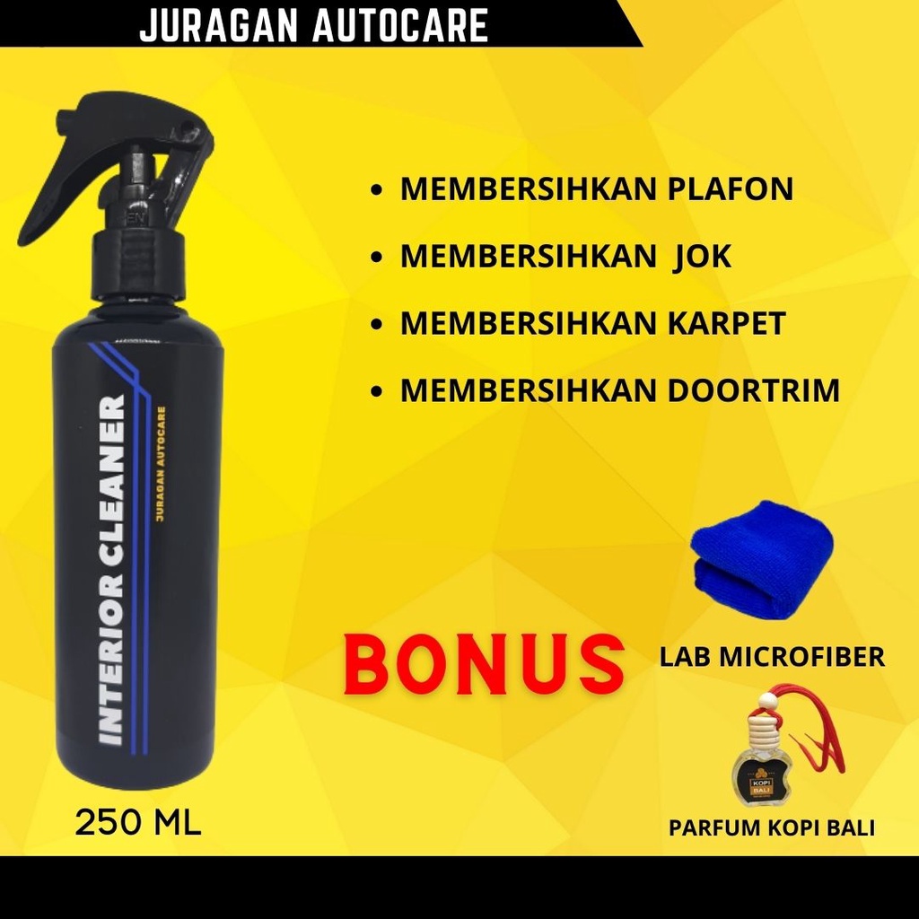 Paket 3 IN 1 - Pembersih Jamur Kaca Kerak Mesin Interior Mobil Paling Ampuh 250ml Juragan Autocare
