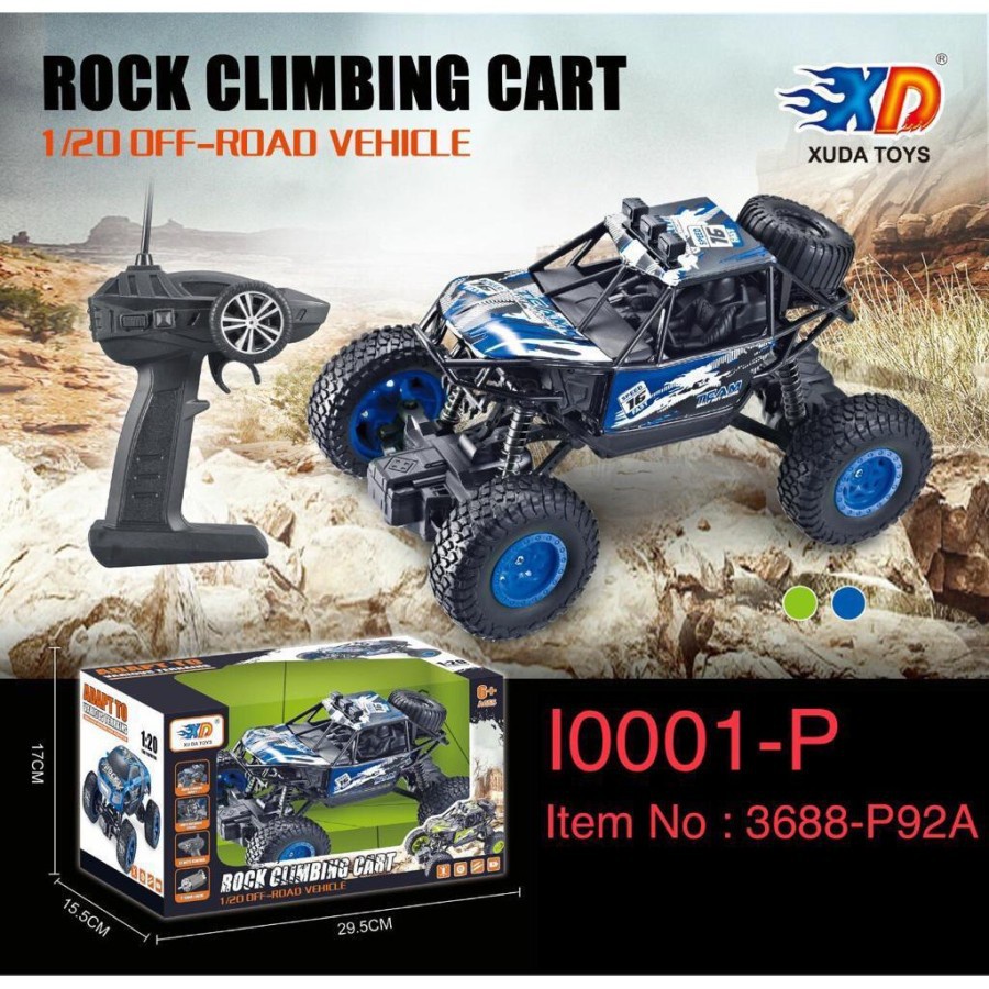 Mainan Mobil Remote Kontrol Rock Klimbing cart 3688-p92a climbing