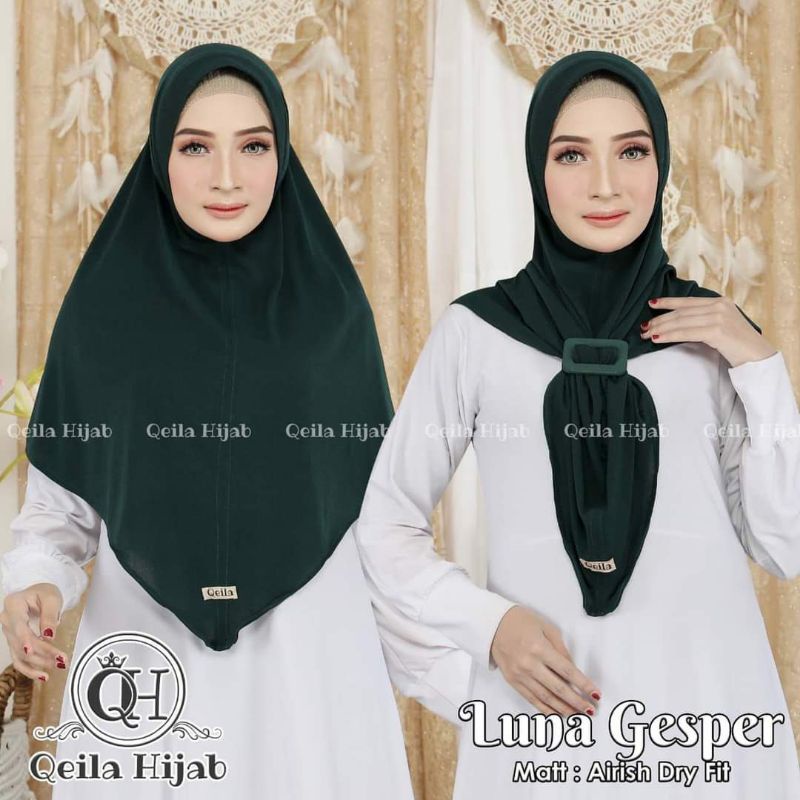 JILBAB / HIJAB LUNA GESPER ORI QEILA HIJAB