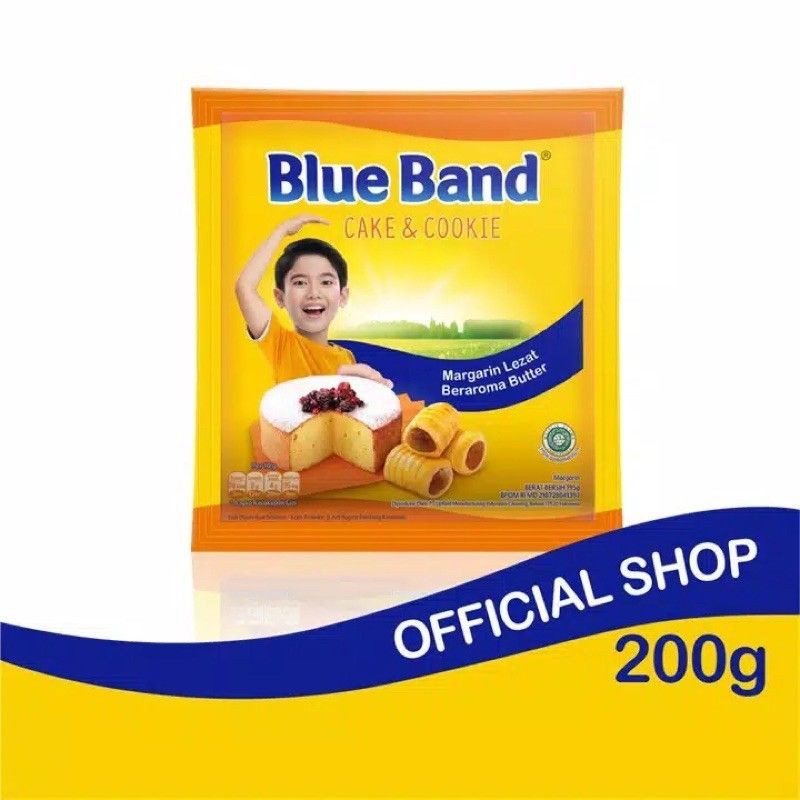 

blue band cake & cookie / blueband margarin cake&cookie sachet 200gr