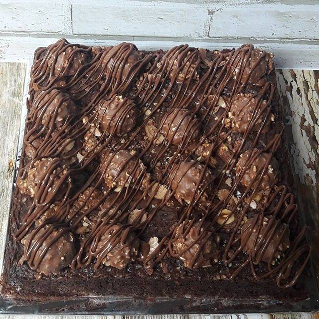 

Ferero Rocher & nutella Brownie