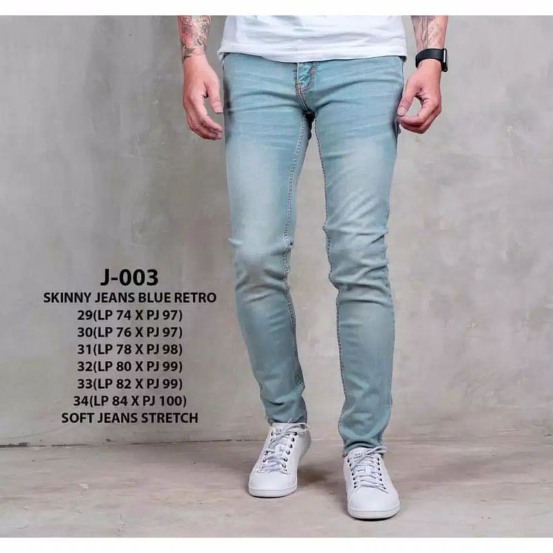 CELANA JEANS PRIA SKINNY PANJANG PULL&amp;BEAR STREACHT JEANS BAWAHAN