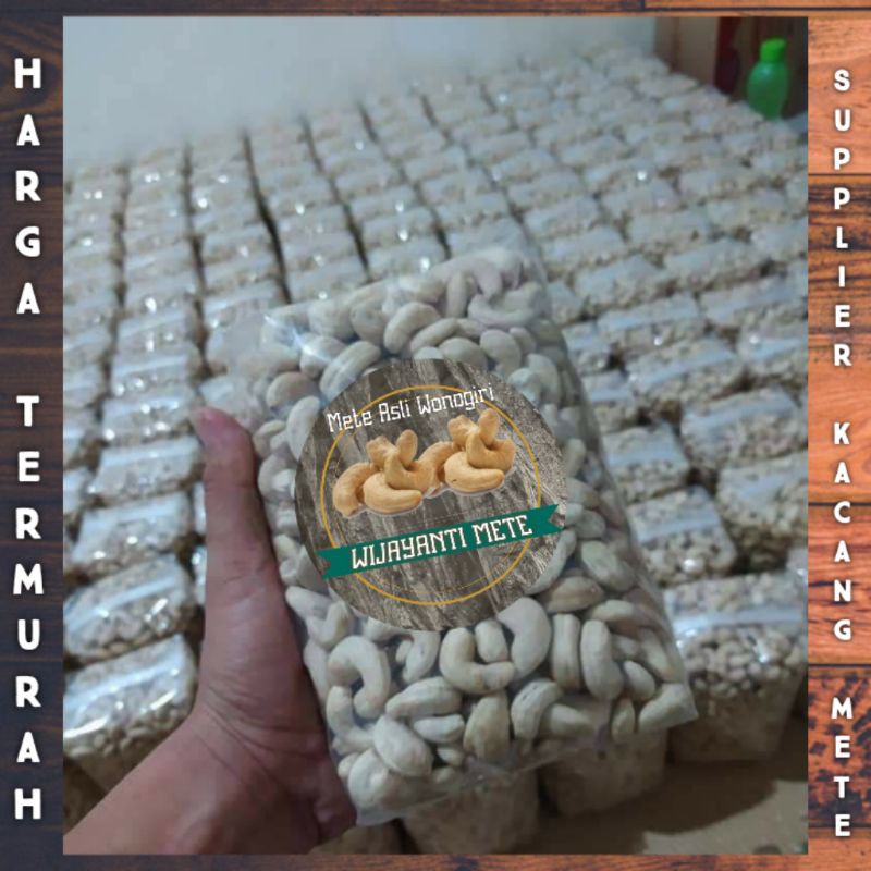 

Kacang mete mede Mente super asli wonogiri 1kg mentah camilan