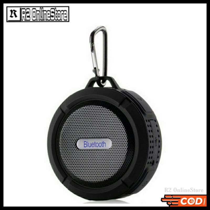 Mini Outdoor Bluetooth Speaker Waterproof / Speaker aktif Bluetooth Bass Portable / Speaker Bulat Ke
