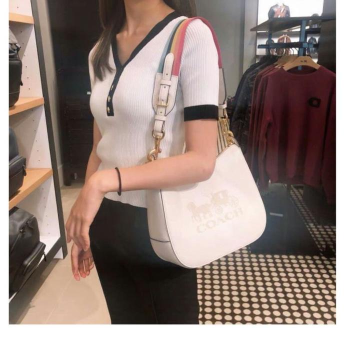 ACC TAS WANITA Tas Wanita Coach Halfmoon Original Shoulderbag Totebag Handbag Terbaru