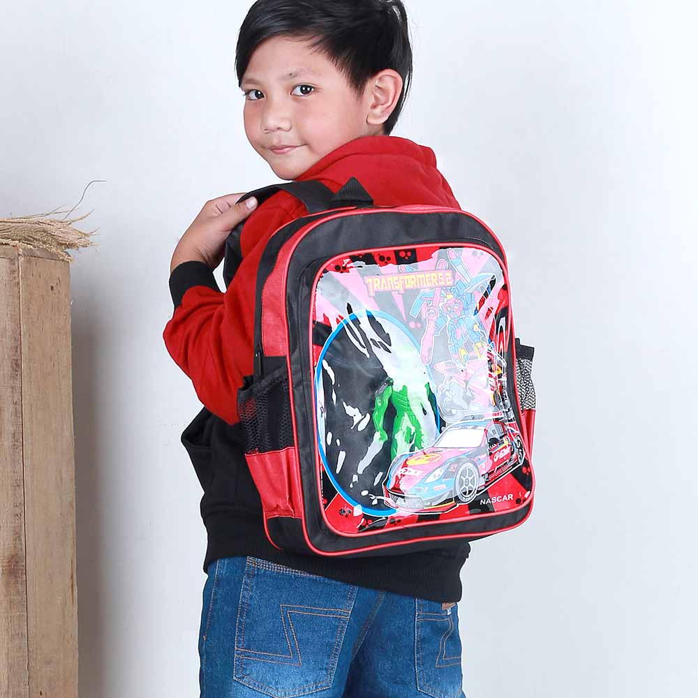 Tas Sekolah Anak Laki laki TK SD Karakter D387