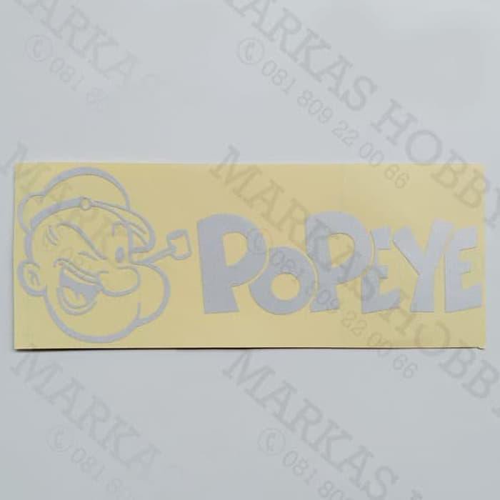 

Stiker / Sticker Popeye White Icon