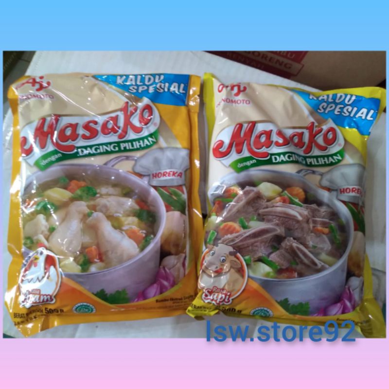 Jual Masako Kaldu Special Ayam~sapi 500 Gr Shopee Indonesia