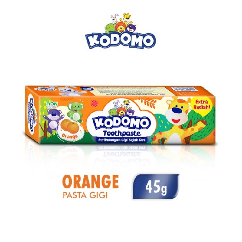 Kodomo Gel Toothpaste Tube Odol Anak 45gr