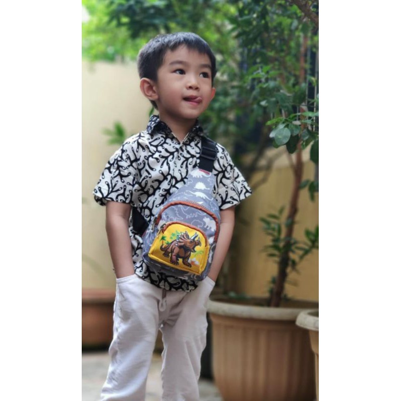 Tas Selempang Anak / Tas Bahu Slingbag / Tas Pundak Anak Karakter