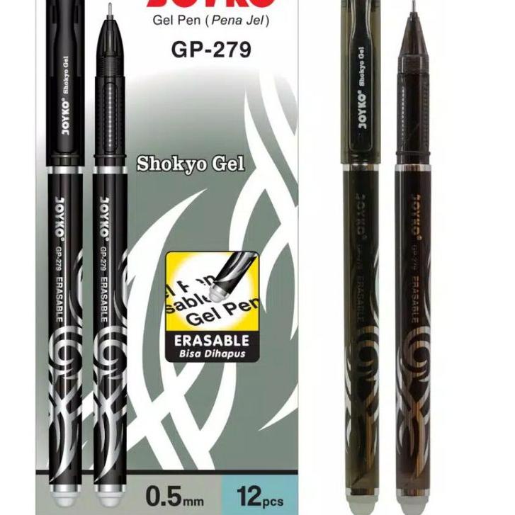 

[KODE PRODUK HSMKU4376] Pulpen Joyko Gel Shokyo GP-279 Bisa Dihapus (1 Lusin)