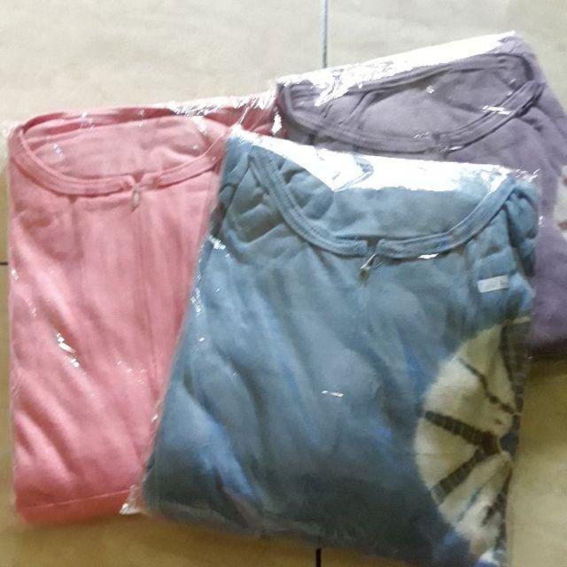 Asanti Gamis Kaos Pelangi Tiedye Batik Payung Jumbo Syari Katun Adem