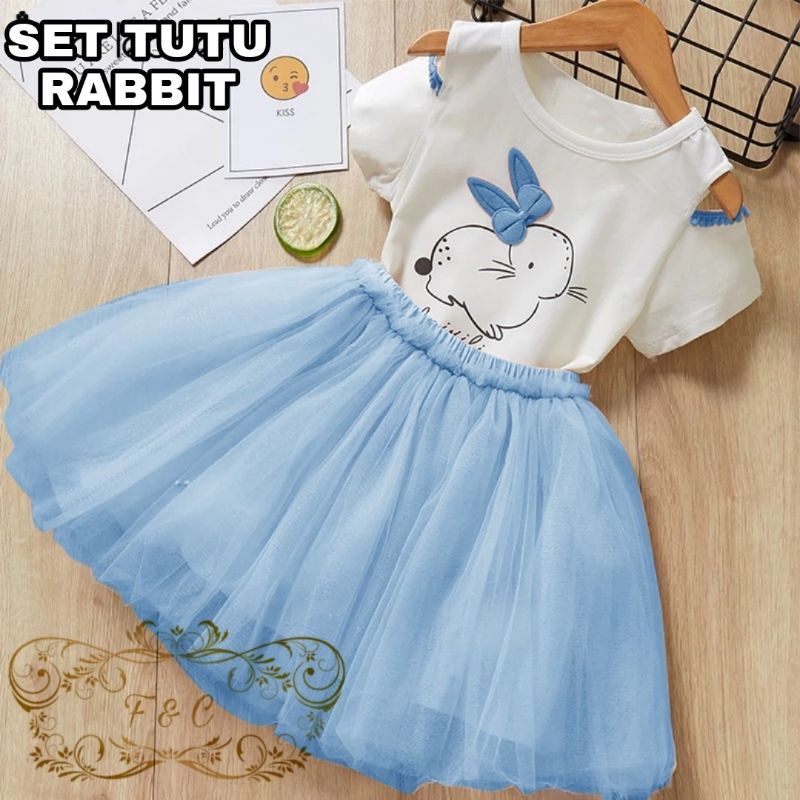 Setelan Baju Anak / Setelan Tutu / Baju Setelan Anak Usia 3-5 Tahun