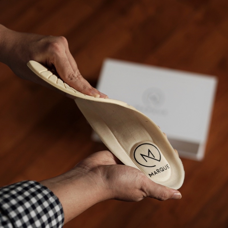 MARQUE.CO Polyurethane Technology Premium Insole - Paling Empuk, Paling Nyaman!