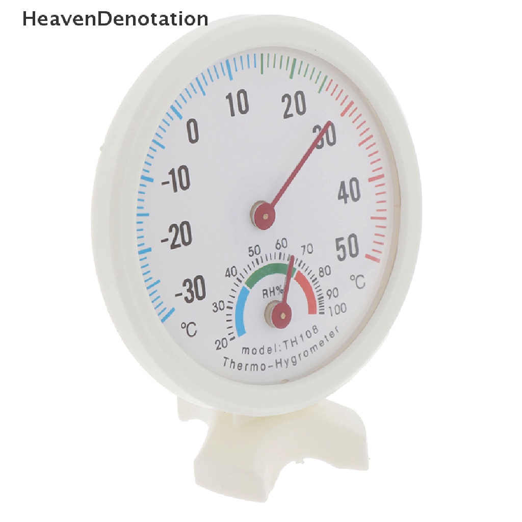 Termometer Higrometer Pengukur Suhu Kelembaban Mini Untuk Indoor Outdoor