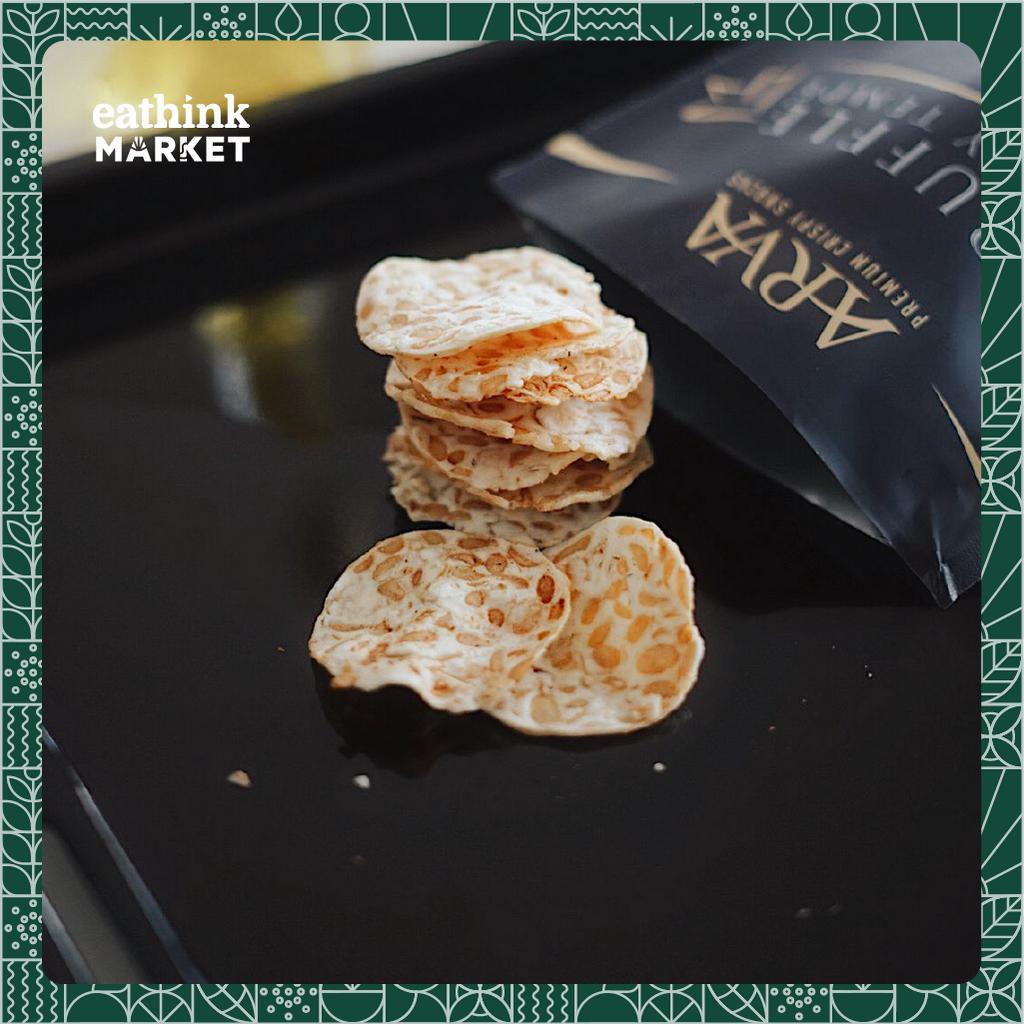 

Ay00! Keripik Tempe Chips Krispi Bebas Gluten Tanpa Pengawet - Arva 80 gr / 100 gr