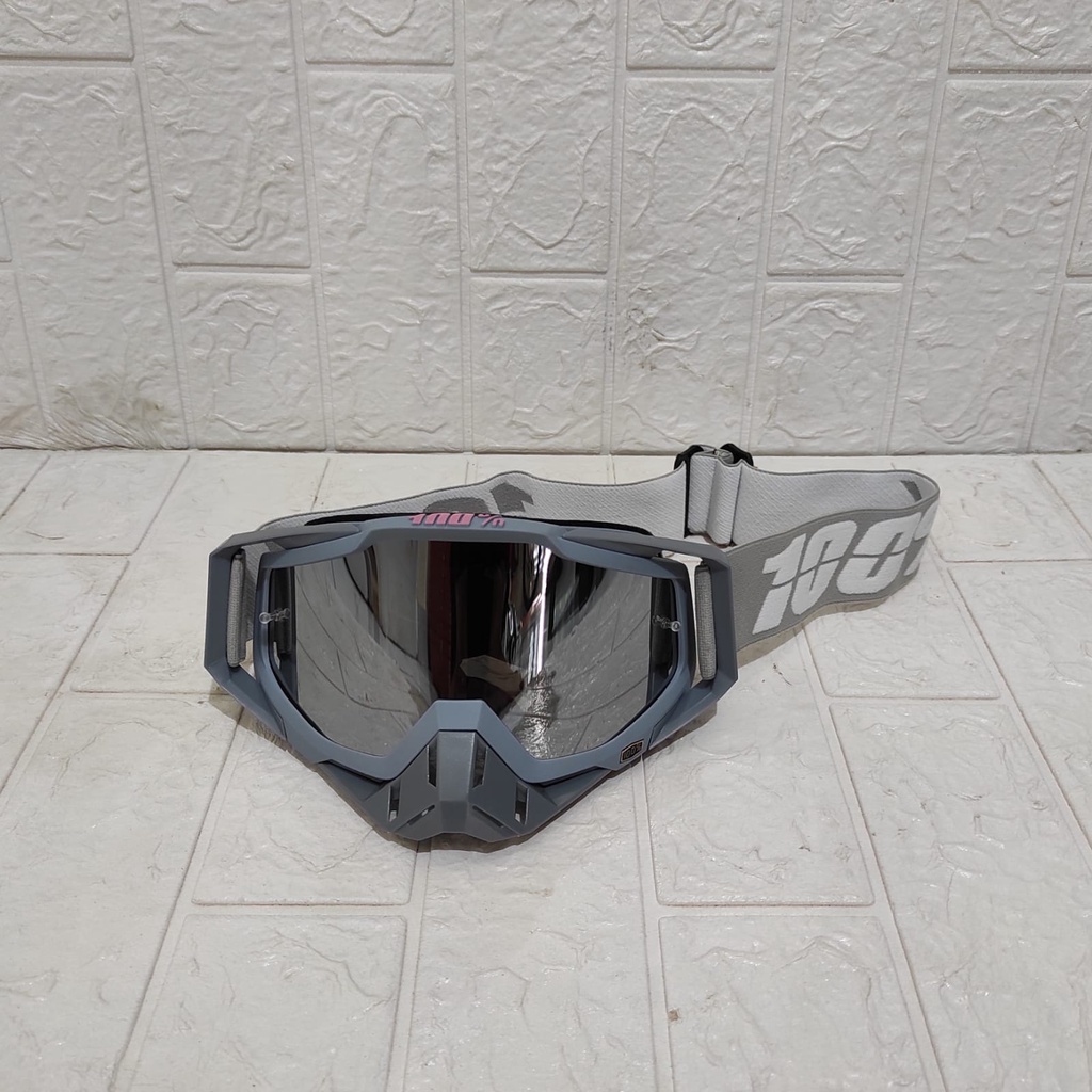 Kacamata Goggle 015 KUALITAS  PREMIUM buat sunmori - Goggle trail motor cross - Kacamata trail - original terlaris- kacamata goggle fullset import