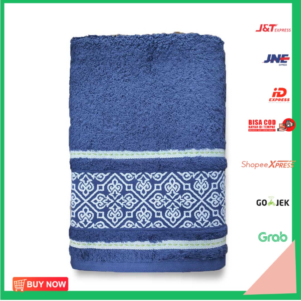 [[[BISA COD]]] Terry Palmer Excellence Handuk Navy 70x140 cm (EX0007)