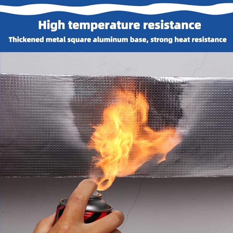 5cm x 5mtr Lakban Anti Bocor Anti Air Waterproof  Lakban Alumunium Foill Waterproof Adhesive anti bocor atap anti bocor dinding lem serat tempelan anti bocor isolasi anti bocor isolasi lasi alat bocor tape anti bocor lantai tembok pipa seng genteng