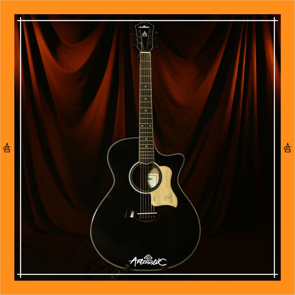 Artcoustic Gautama Hitam Glossy Gitar Akustik