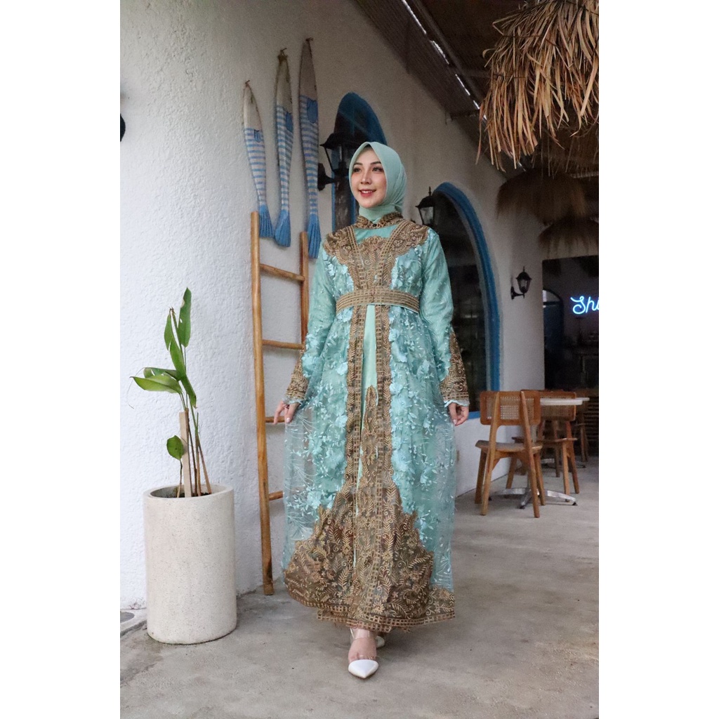 Belvania Dress Bran PELANGI JAYA | Gamis Rompi Bordir Premium | Sale!! Gamis Wisuda Remaja Terbaru 2021 | [COD] Bayar di Tempat | Seragam Pesta | Gamis Murah | Gamis Bordir Murah | FREE BELT | Gamis Pesta Kekinian