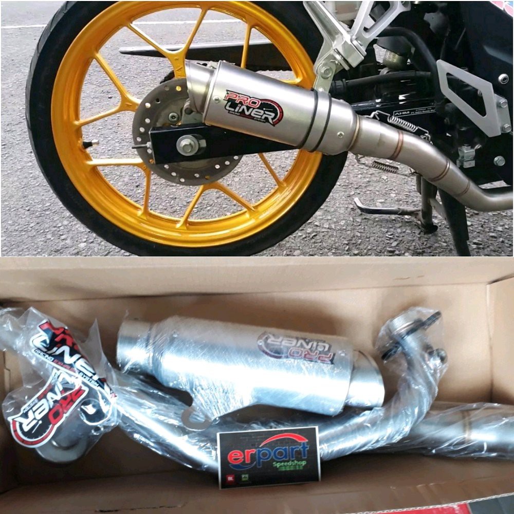 knalpot proliner sonic 150 rs 150 original Diskon bac 8954
