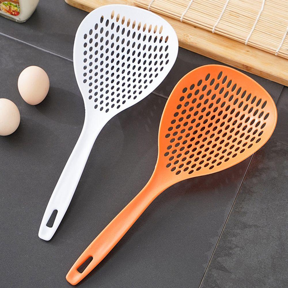 [Elegan] Colander Scoop Gaya Jepang Bahan Ramah Lingkungan Peralatan Masak Sayuran Colander Besar Ikan Alat Dapur