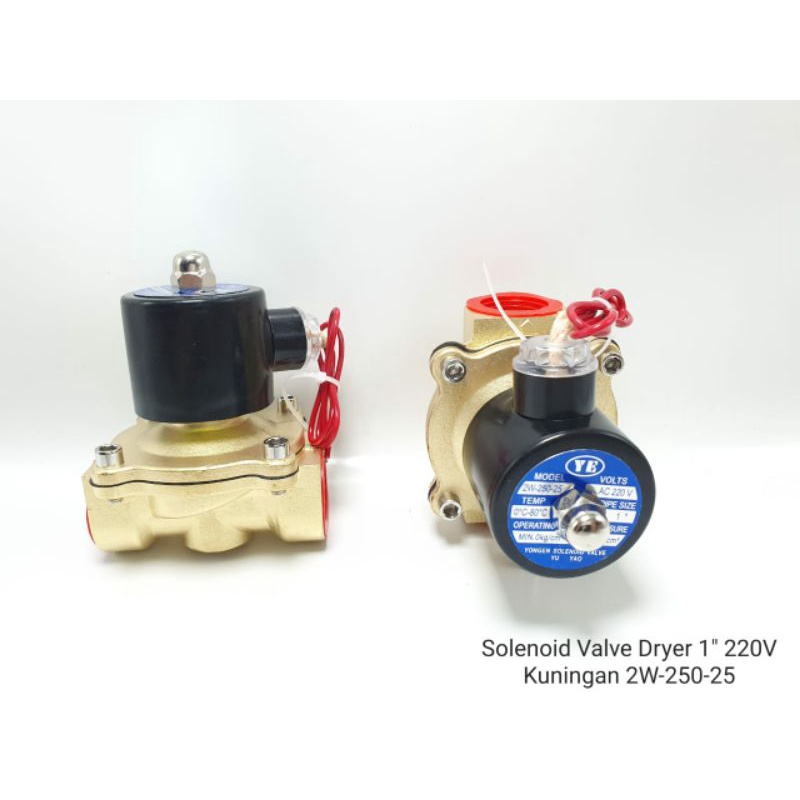 SELENOID VALVE 1 INCH 2W-250-25 AC 220V