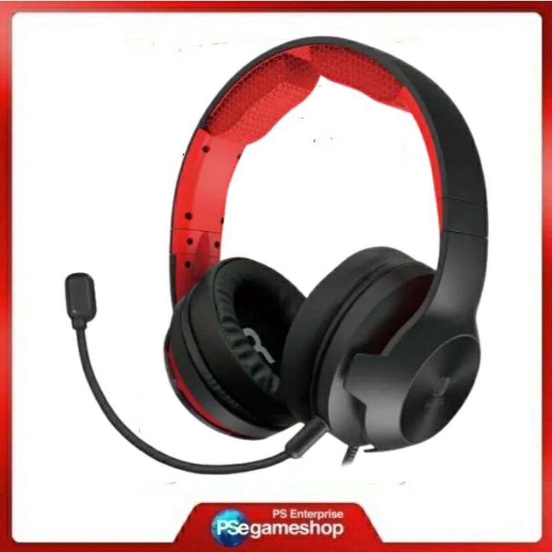 Hori Gaming Headset High Grade For Switch [Red] (200a)