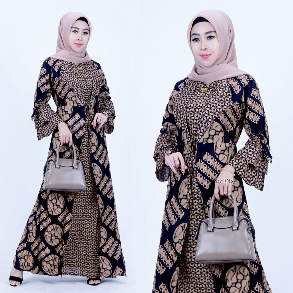 COD BAJU  GAMIS  MODEL  TERBARU  JUMBO BUSANA MUSLIM BATIK 