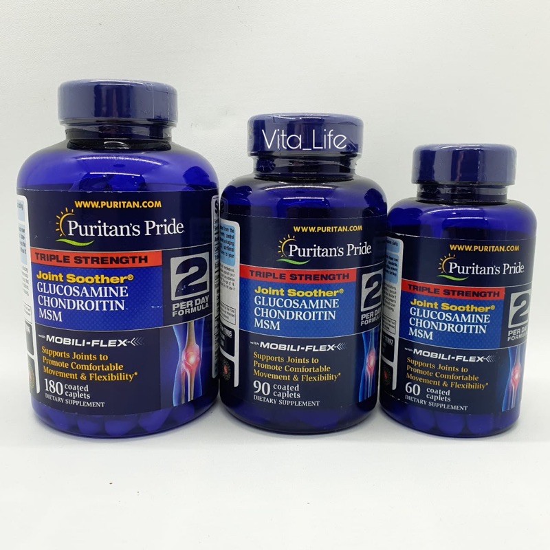 Puritan Pride Triple Strength Glucosamine Chondroitin MSM