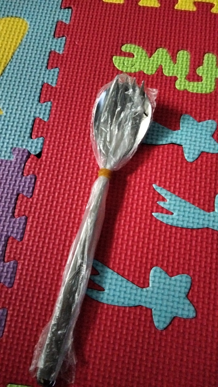Sendok + Garpu Sujeo Korea Bahan Stainless Tebal Gagang Panjang