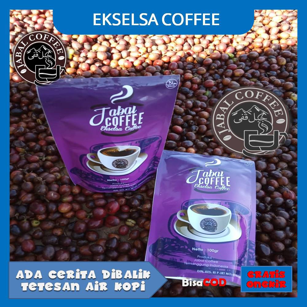 Kopi Bubuk Excelsa Murni Original Tanpa Bahan Pengawet Dan Tanpa Campuran Kopi Temanggung Asli Murni