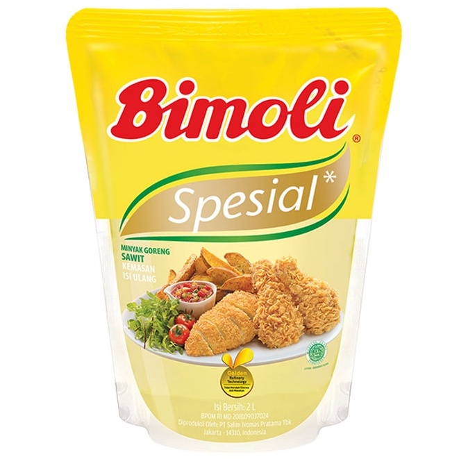 

Bimoli Spesial Minyak Goreng Pouch 2000 Ml