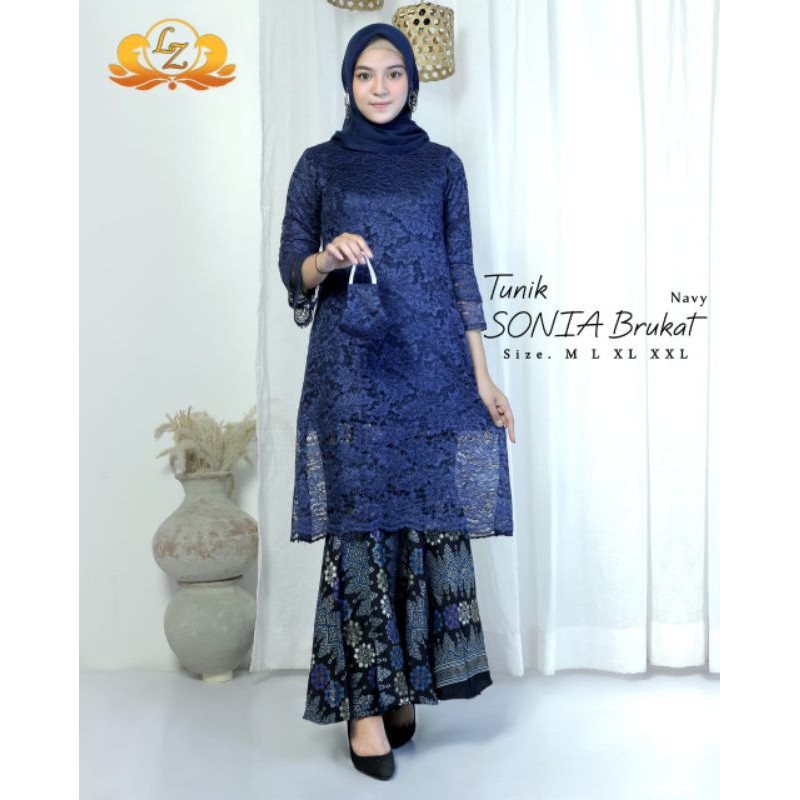 {REALPICT}SET BRUKAT PESTA/KEBAYA BRUKAT SERAGAM KELUARGA