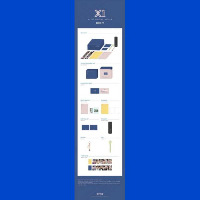 [PRE-LOVED] X1- ONEIT 1ST MEMBERSHIP KIT (SATUAN/SET)