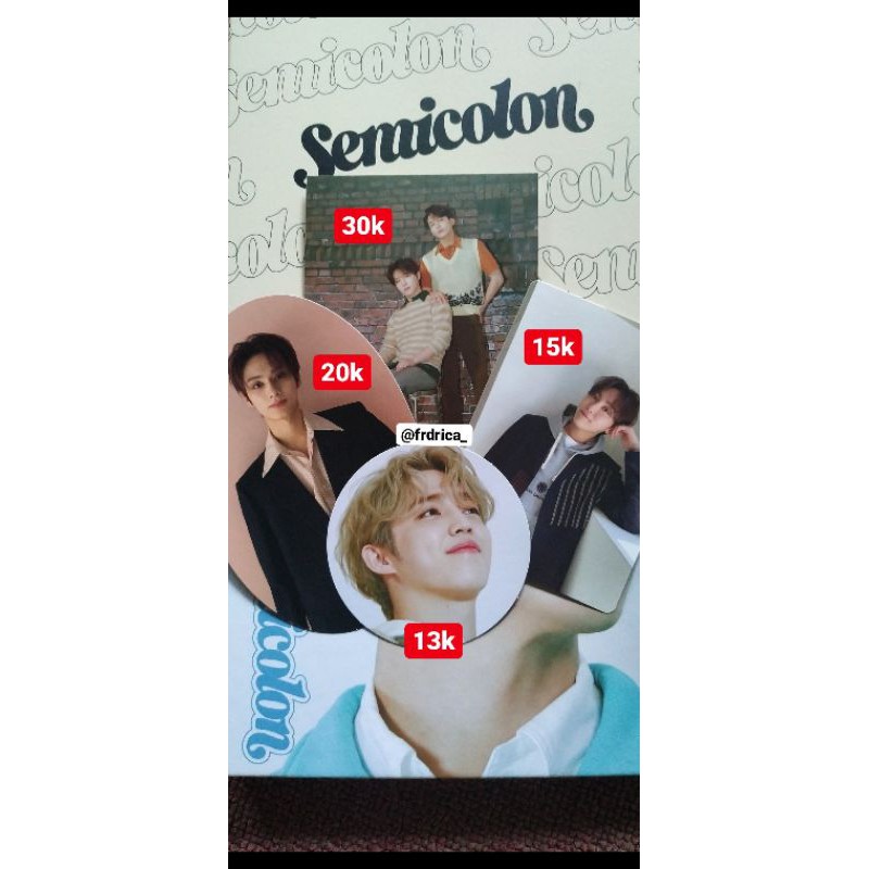 PC SEMICOLON SEVENTEEN [SCOUPS, SEUNGKWAN, JUN, DINO JEONGHAN]