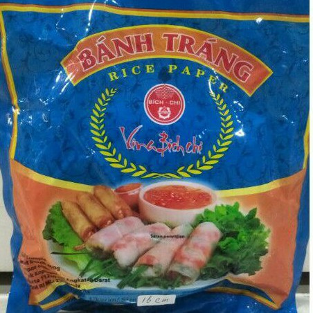 

banh trang rice peper 22 cm 400 gr / kulit lumpia vietnam