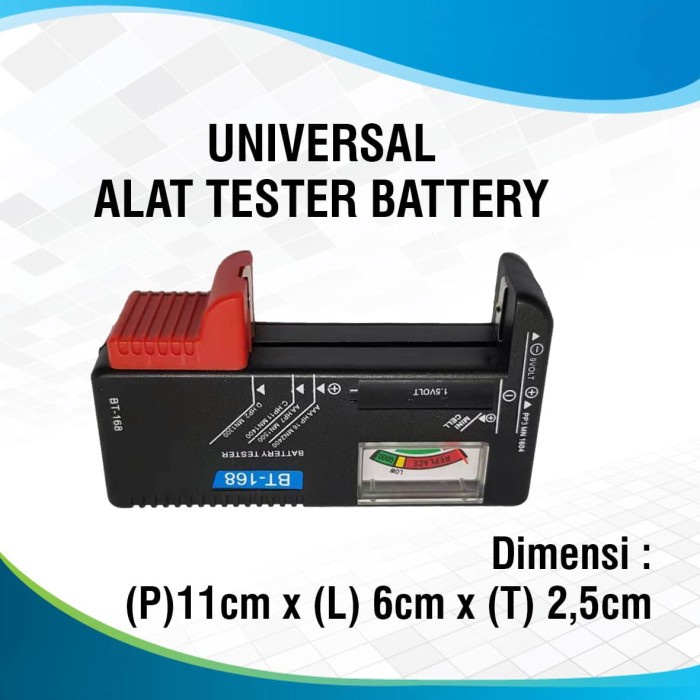 Alat Test Mengecek Kondisi Baterai AA AAA Kancing Volt Tester Efektif — 7