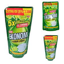 Ekonomi Power Liquid Sabun Cuci Piring 2000 105ml