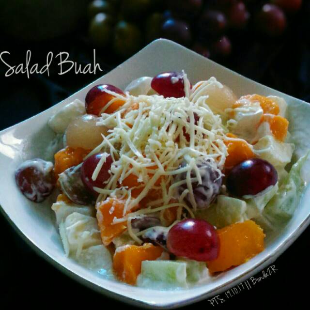 

Salad buah homemade